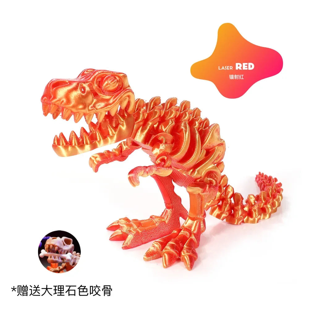 Dragon imprimé en 3D, Tyrannosaure.