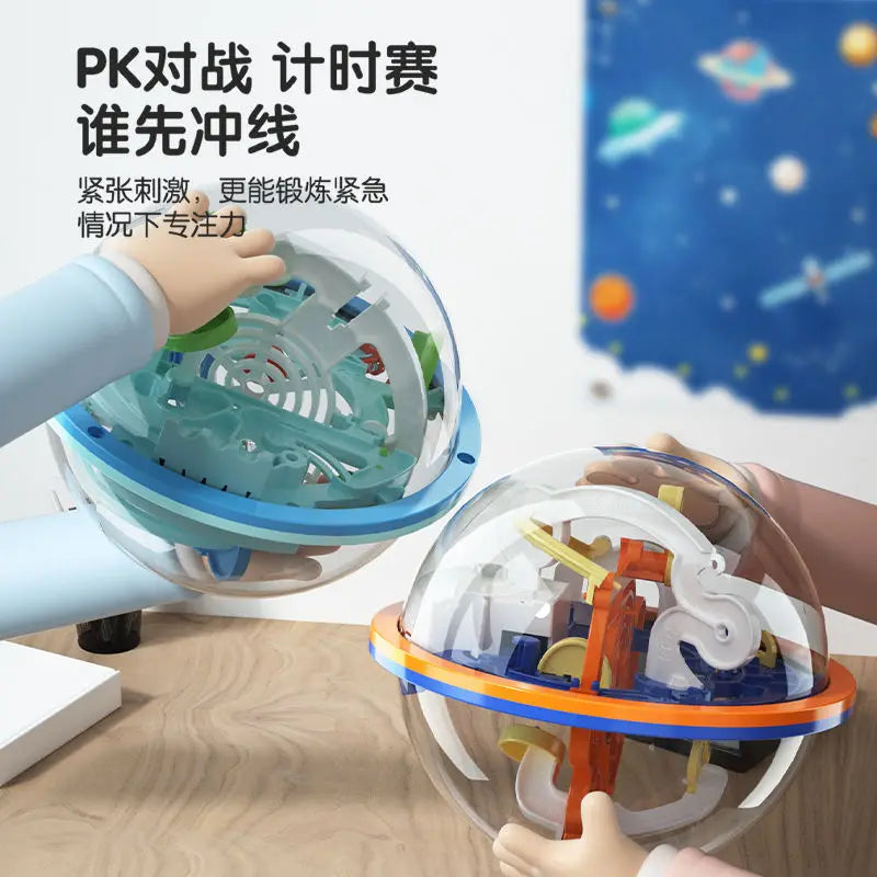 Jeu de labyrinthe 3D.