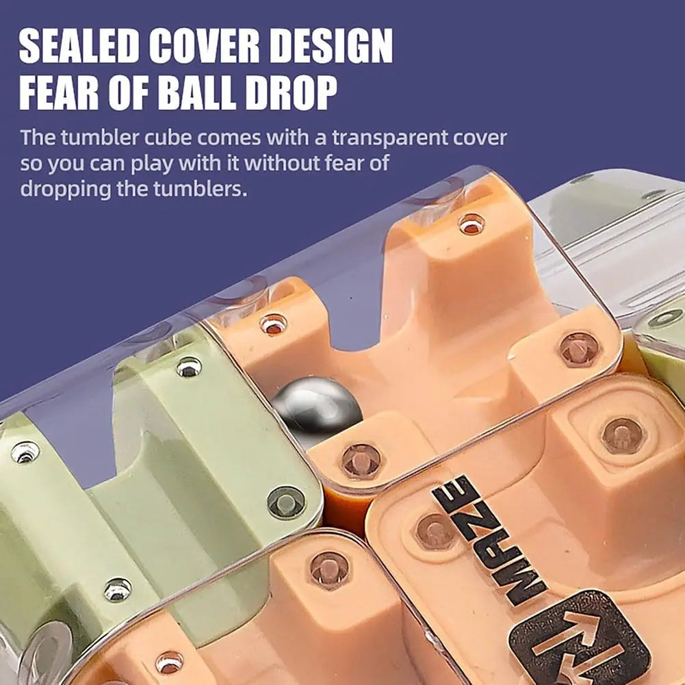 Cube magique 3D labyrinthe.