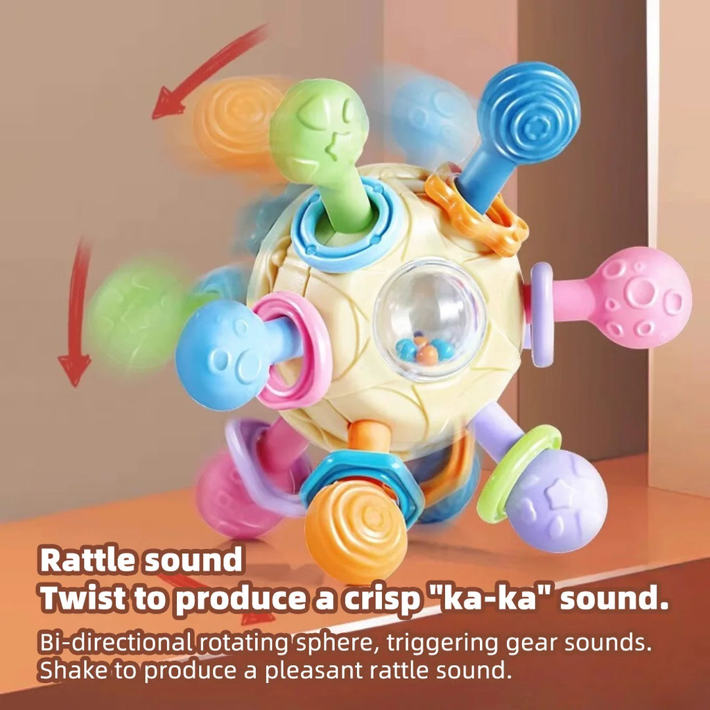 Jouet de dentition pour bébé Montessori Manhattan.