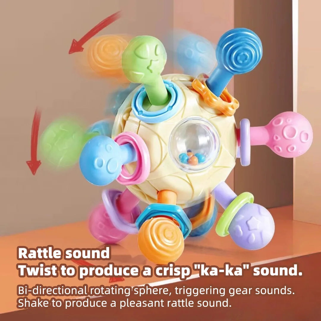 Jouet de dentition pour bébé Montessori Manhattan.