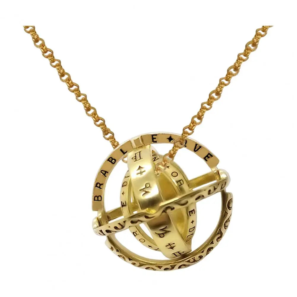 Bijou anti-stress, bague en acier titane qui se transforme en pendentif.