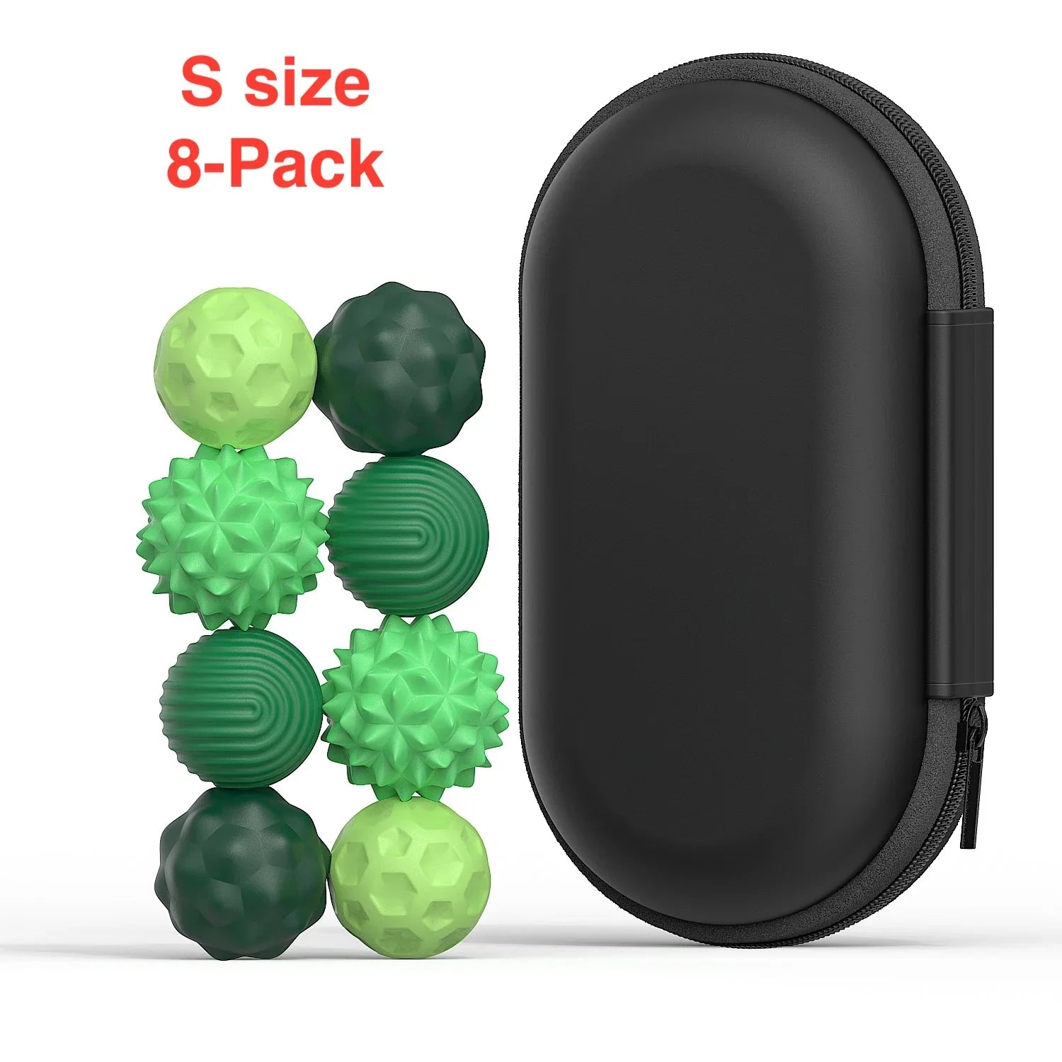 Balles magnétiques jouet anti-stress (8 pièces).