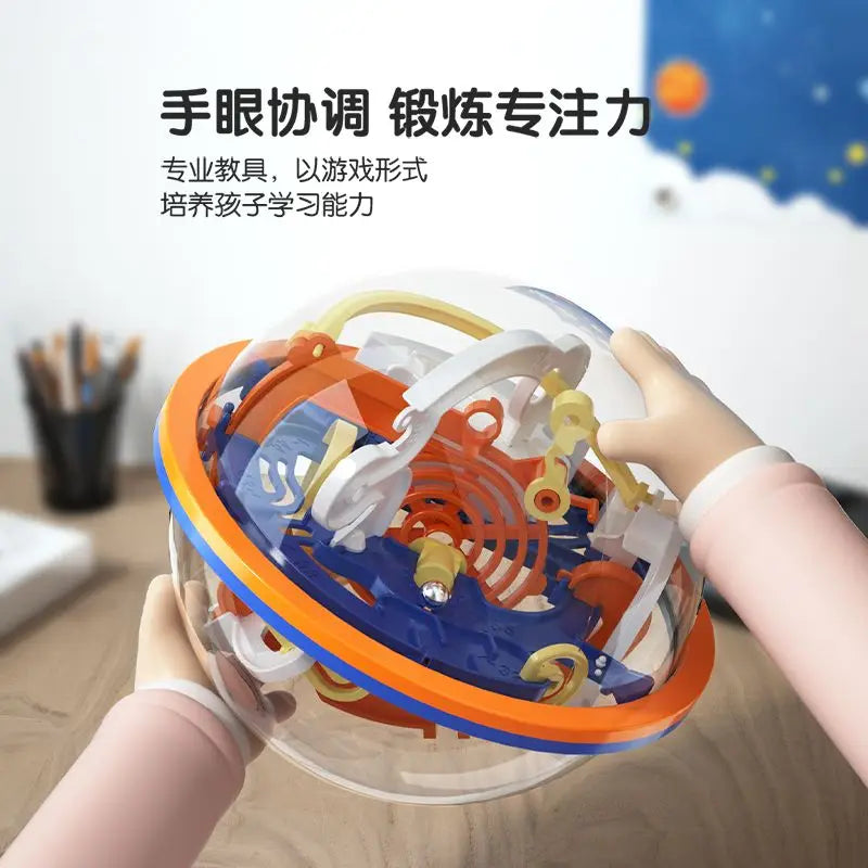 Jeu de labyrinthe 3D.