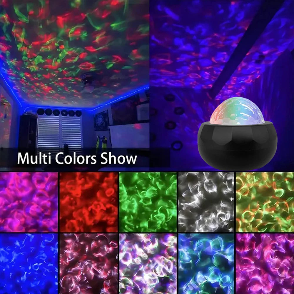 Lampe projecteur aurores boréales pour chambre.