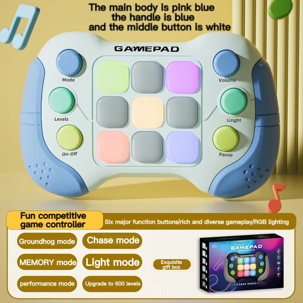 Jeu compétitif de type whac-a-mole.