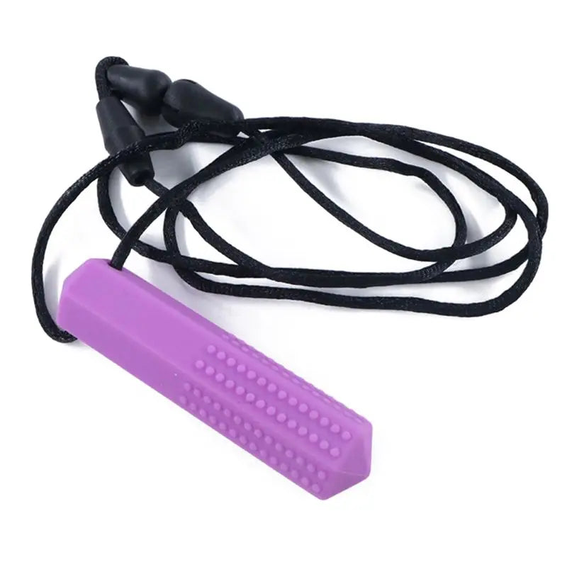 Pendentif de dentition en silicone pour bébé.