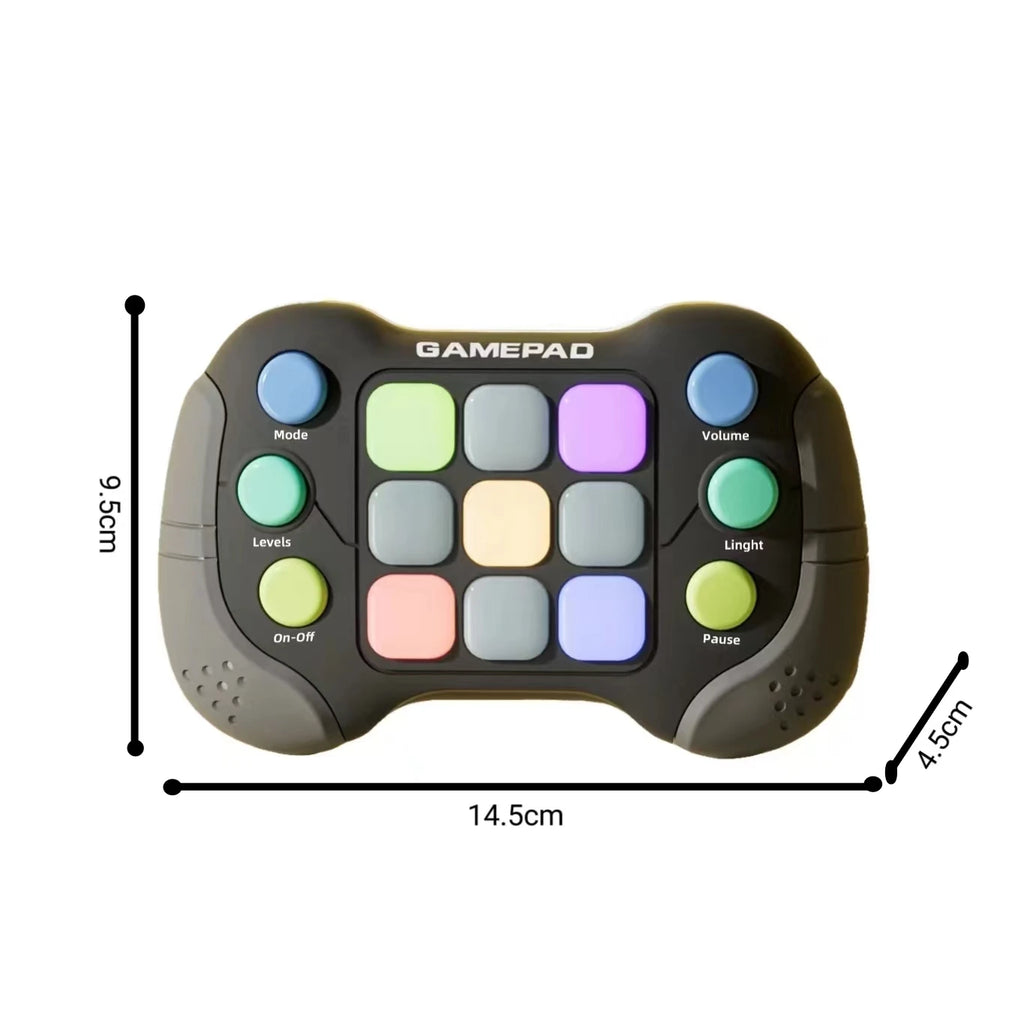 Jeu compétitif de type whac-a-mole.