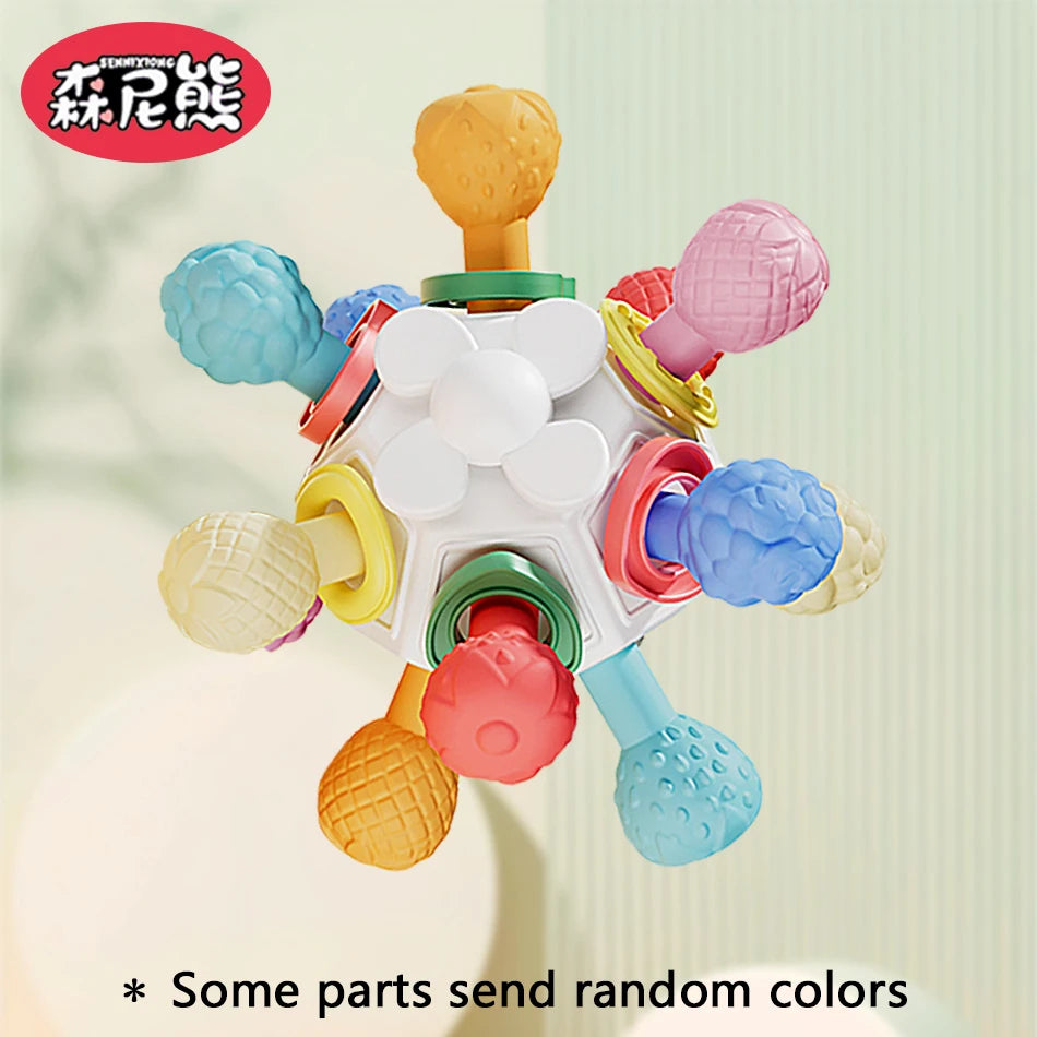 Jouet de dentition pour bébé Montessori Manhattan.