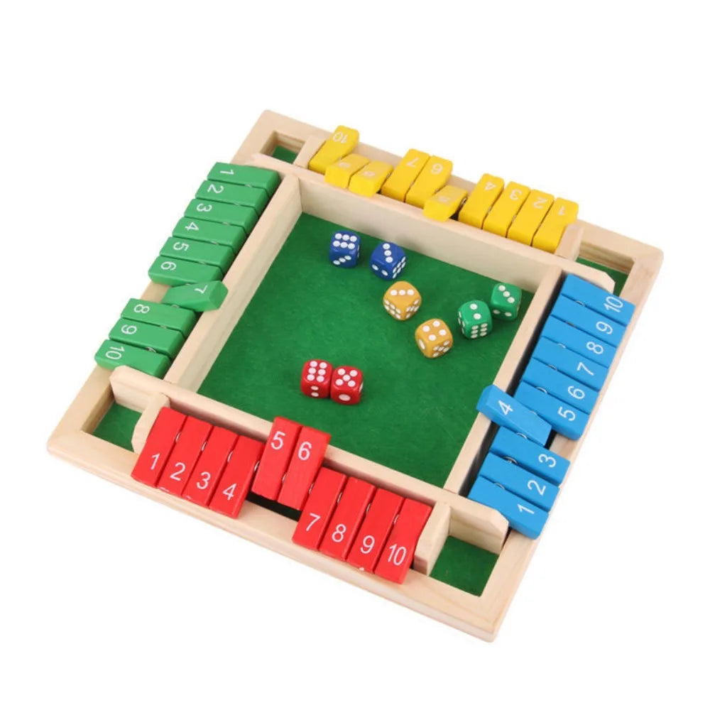 Jeu de société ''Shut The Box''.