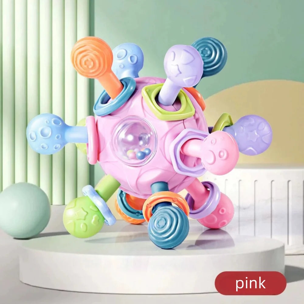 Jouet de dentition pour bébé Montessori Manhattan.