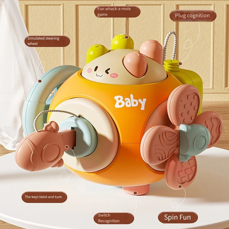 Jouet balle sensorielle 6 en 1 pour tout-petit.