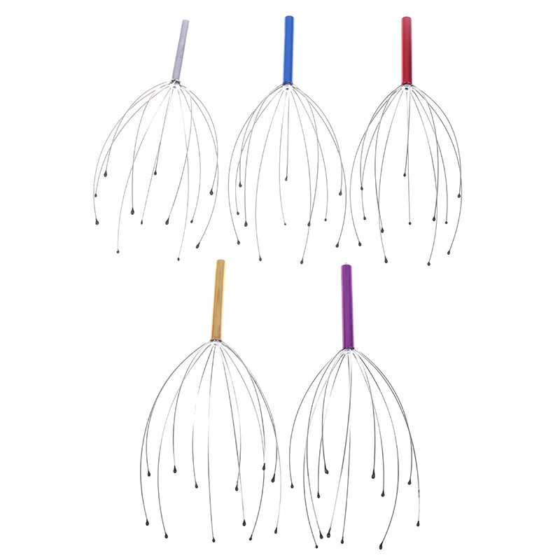 Masseur de relaxation de la tête, soulagement de la douleur, soulagement du stress, relaxation du cuir chevelu, stimulation de la circulation sanguine.