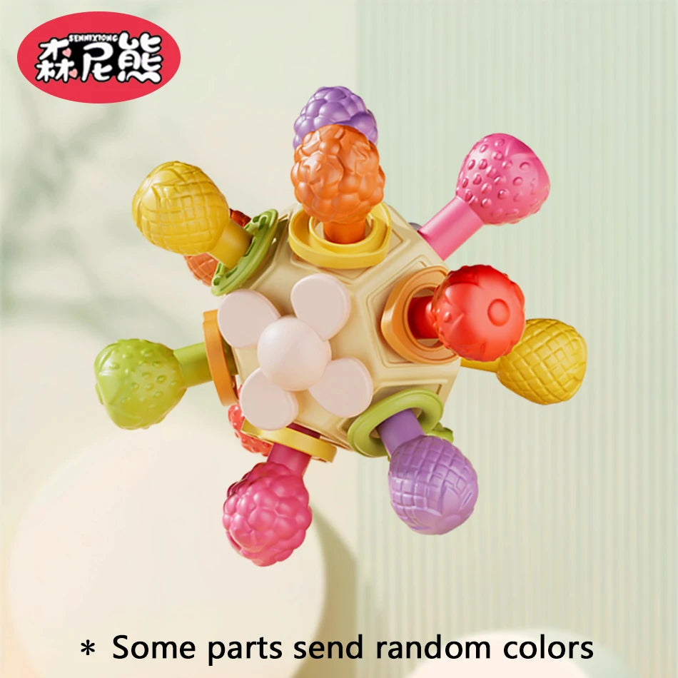 Jouet de dentition pour bébé Montessori Manhattan.