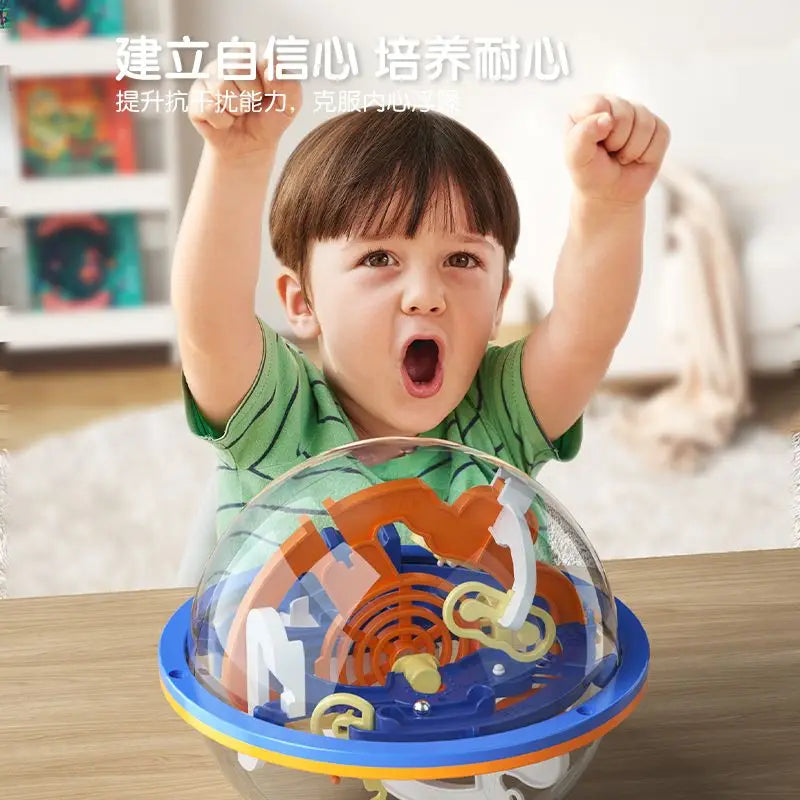 Jeu de labyrinthe 3D.