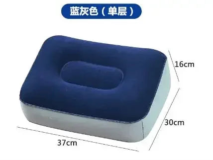 Coussin repose-pieds gonflable.