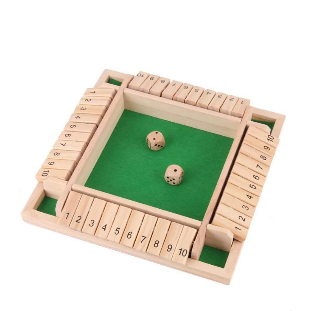 Jeu de société ''Shut The Box''.