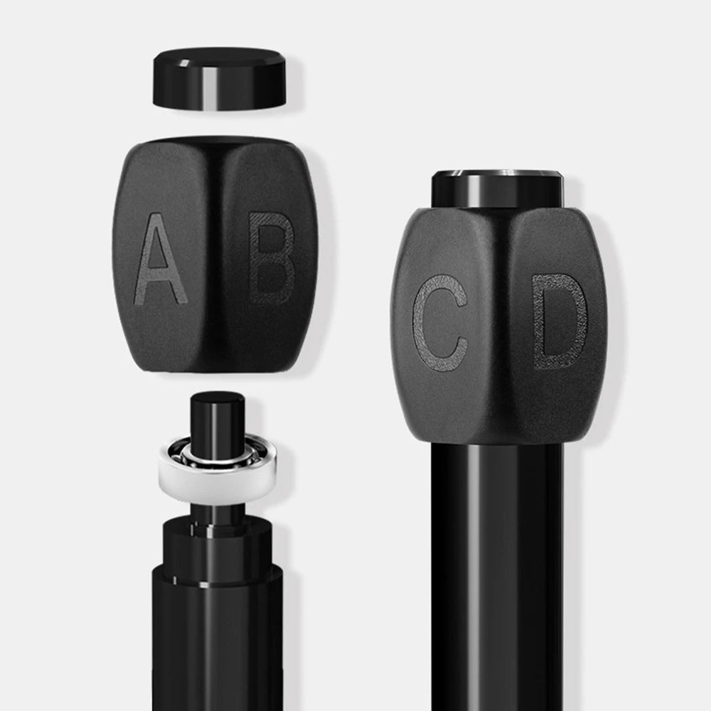 Stylo à bout rotatif.