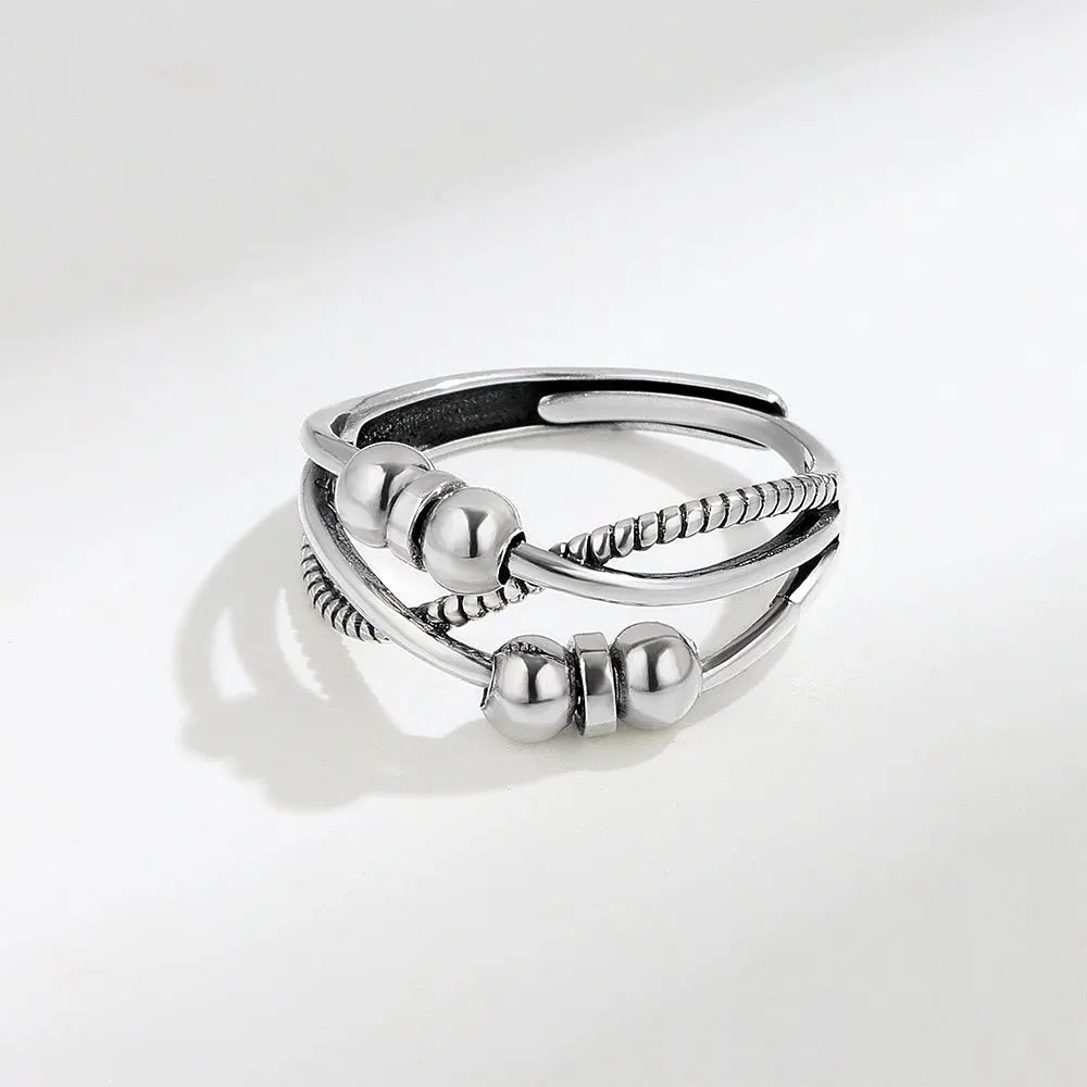 Bague anti-stress pour femme.