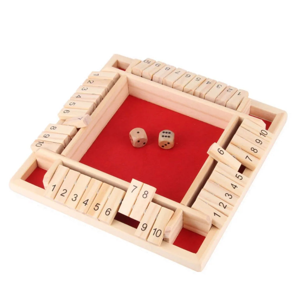 Jeu de société ''Shut The Box''.