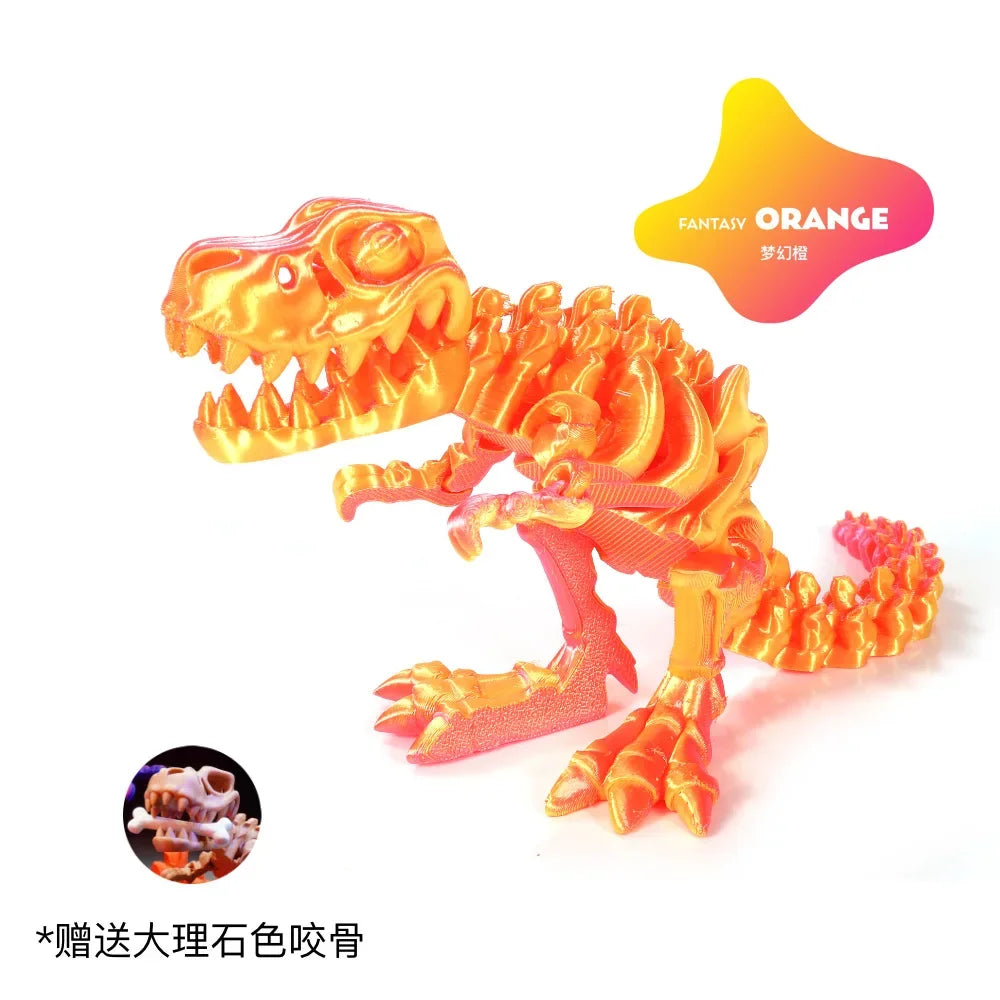 Dragon imprimé en 3D, Tyrannosaure.