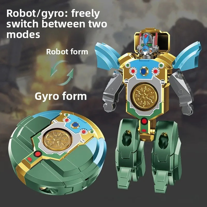 Robot mécanique créatif à transformer, gyroscope pour doigts.