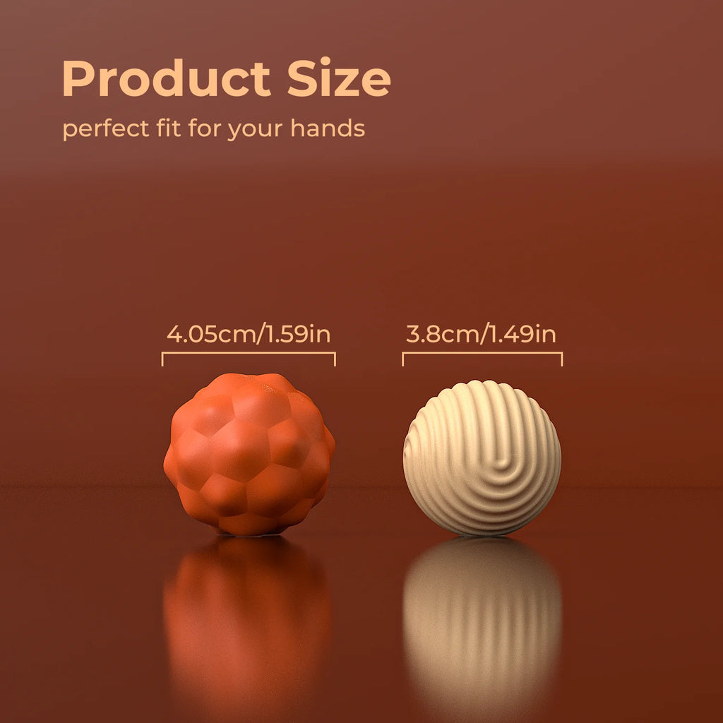 Balles magnétiques jouet anti-stress (2 pièces).