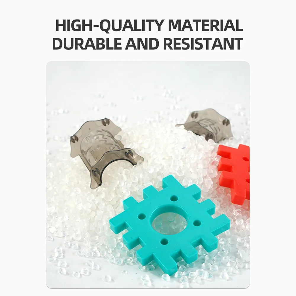 Blocs de construction à billes, briques d'assemblage.