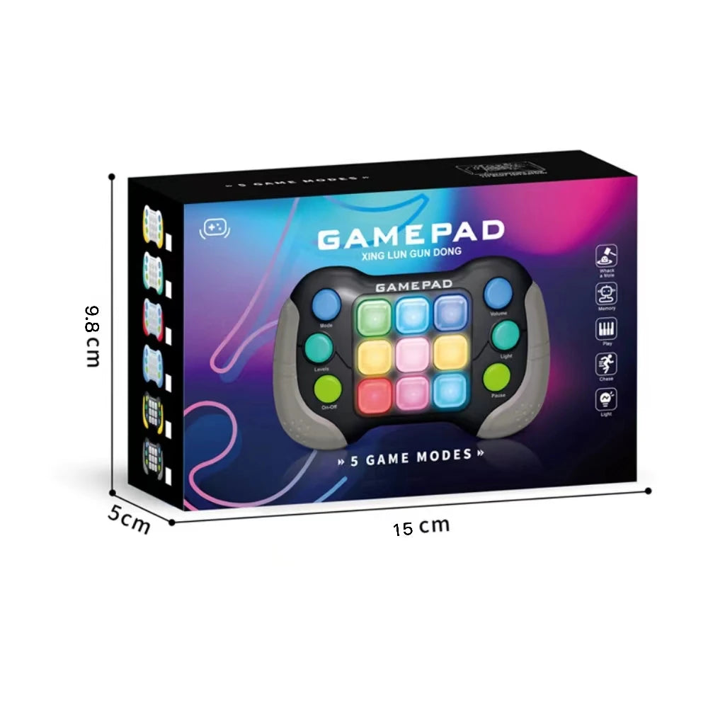 Jeu compétitif de type whac-a-mole.