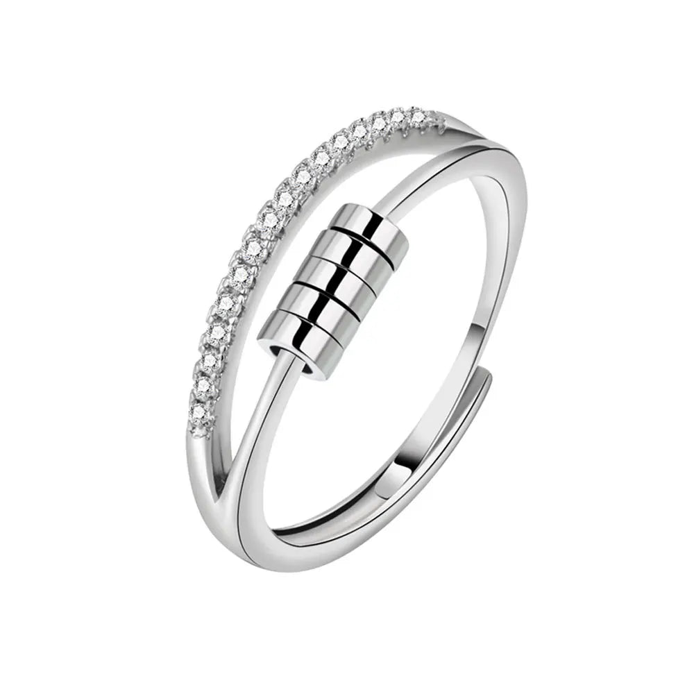 Bague anti-stress pour femme.