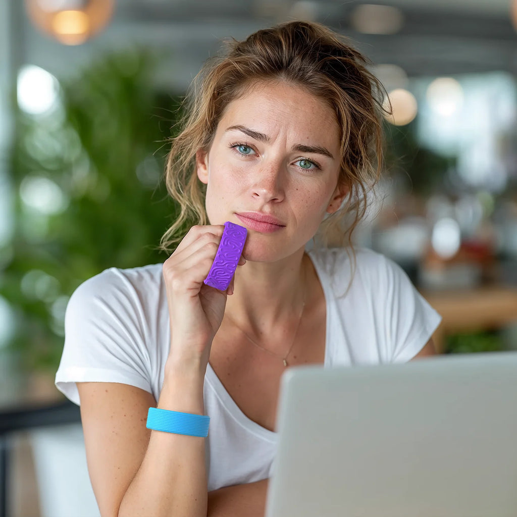 Bracelets sensoriels à claquer (6 pièces).