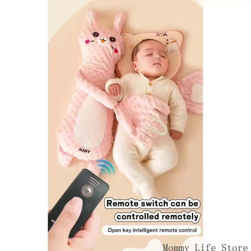 Oreiller assistant pour le sommeil des nourrissons, poupée apaisante pour bébé anxieux.