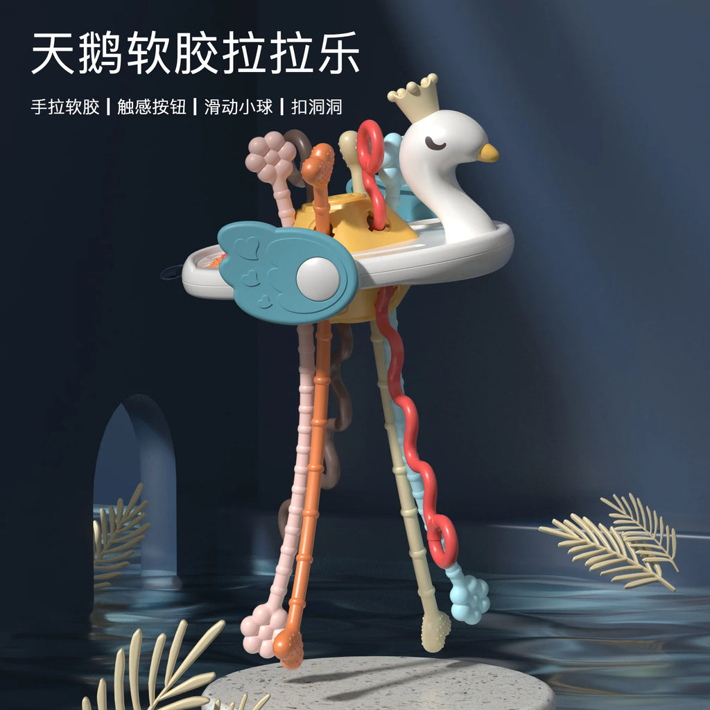 Jouet d'éveil pour la poussée des dents et le développement de l'enfant, jouet Montessori.