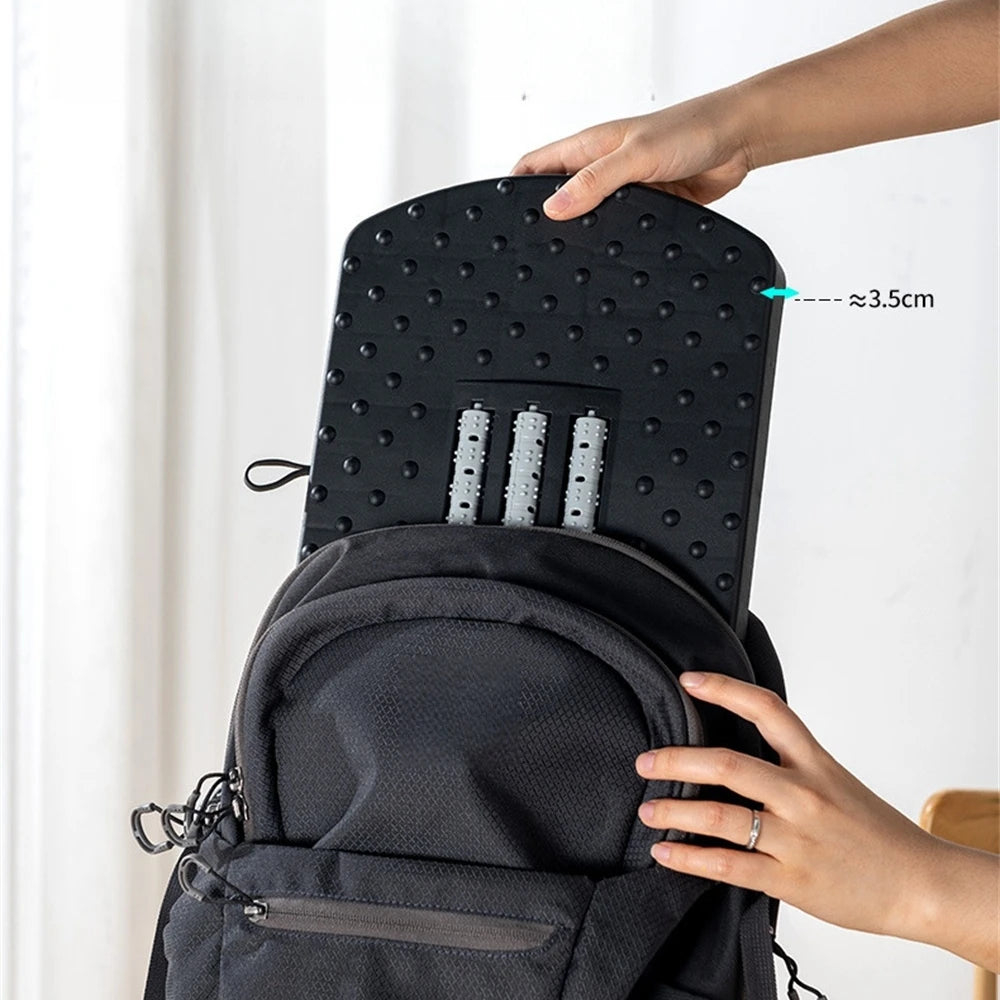 Tabouret repose-pieds antidérapant avec massage.