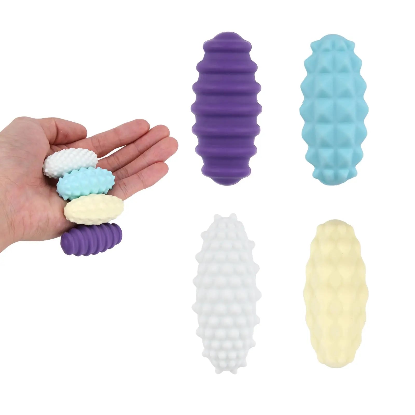 Balles magnétiques anti-stress (4 pièces).