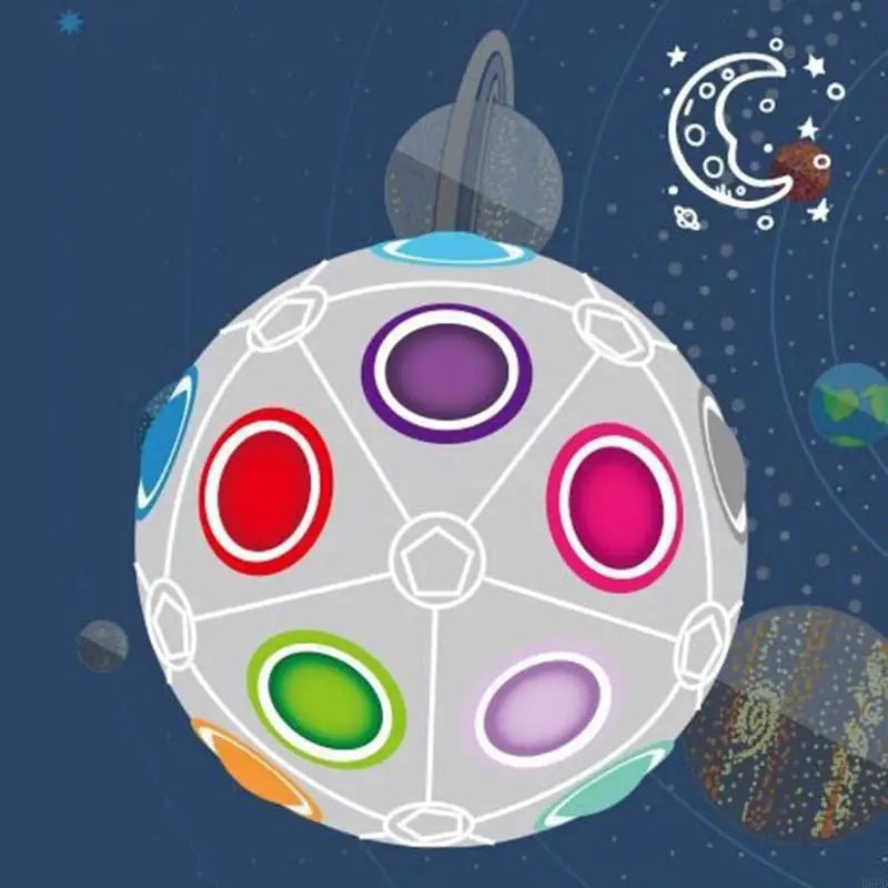 Balle magique arc-en-ciel