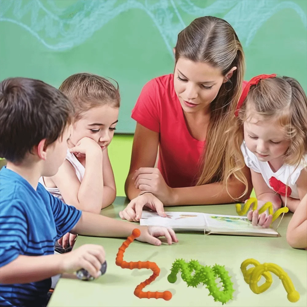 Bâtons de relaxation texturés (6 pièces).