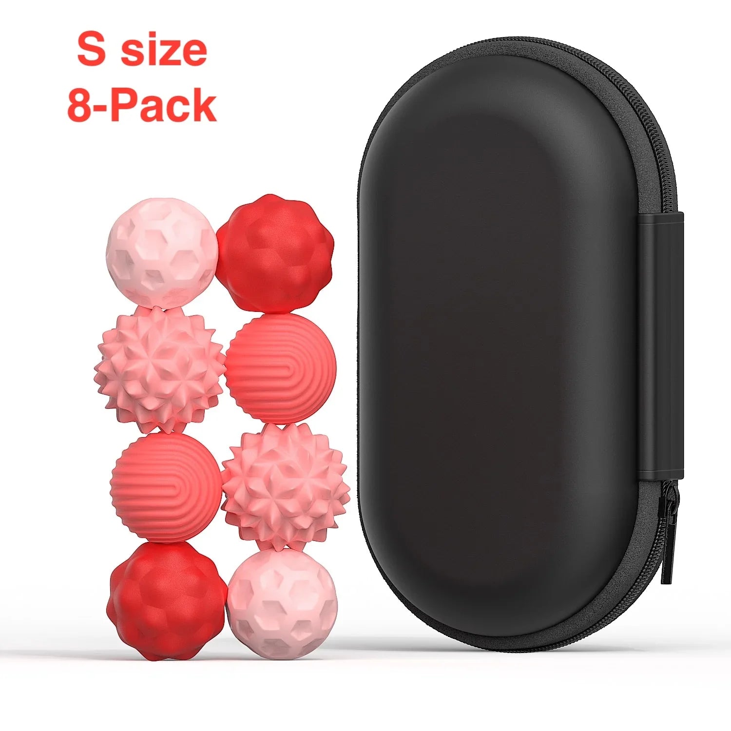 Balles magnétiques jouet anti-stress (8 pièces).