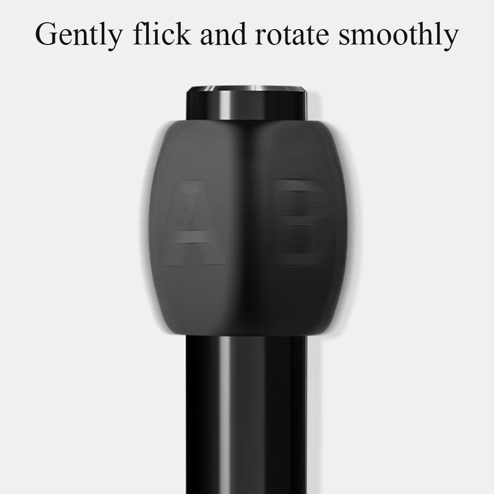 Stylo à bout rotatif.