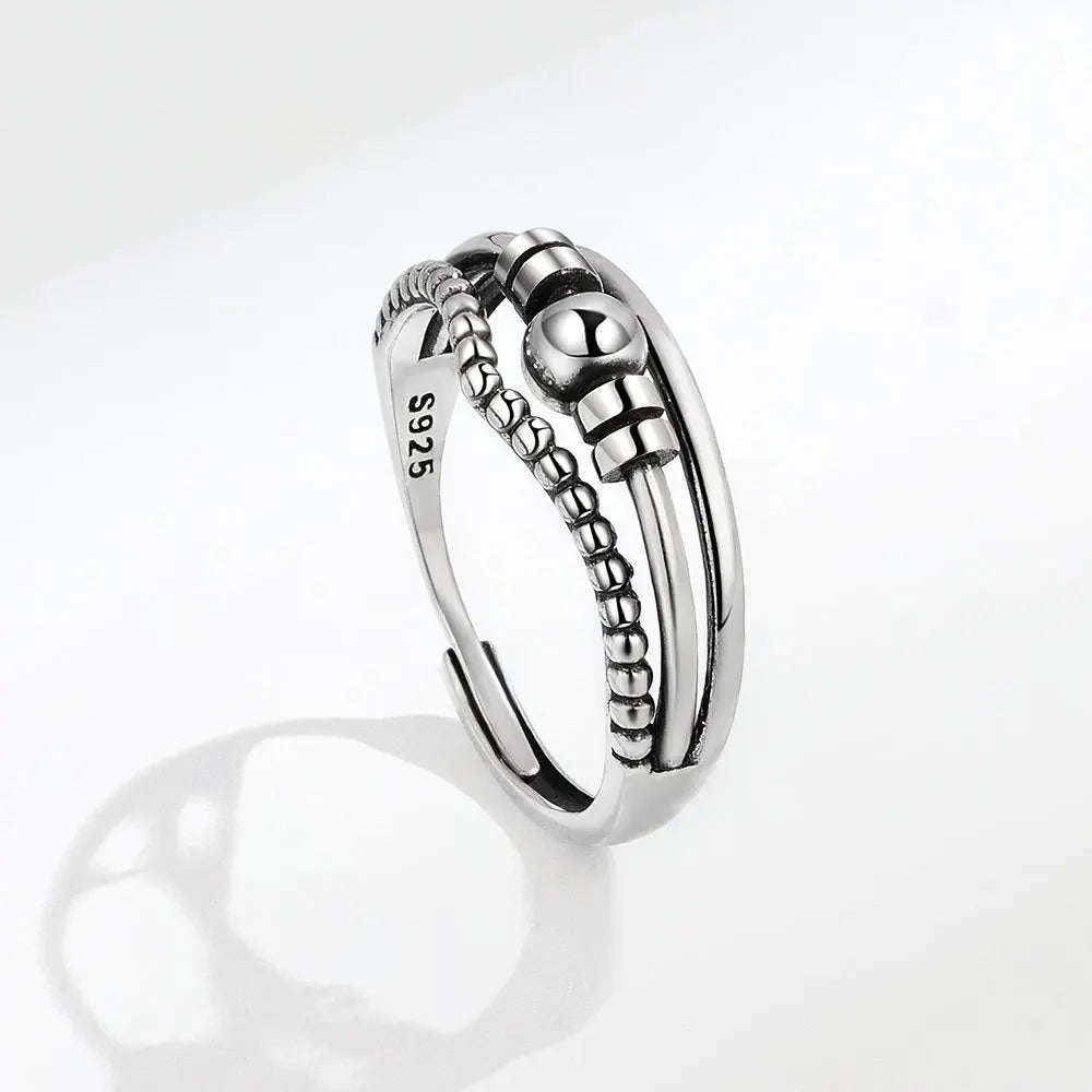 Bague anti-stress pour femme.