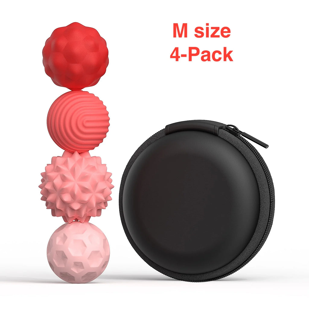 Balles magnétiques jouet anti-stress (4 pièces).