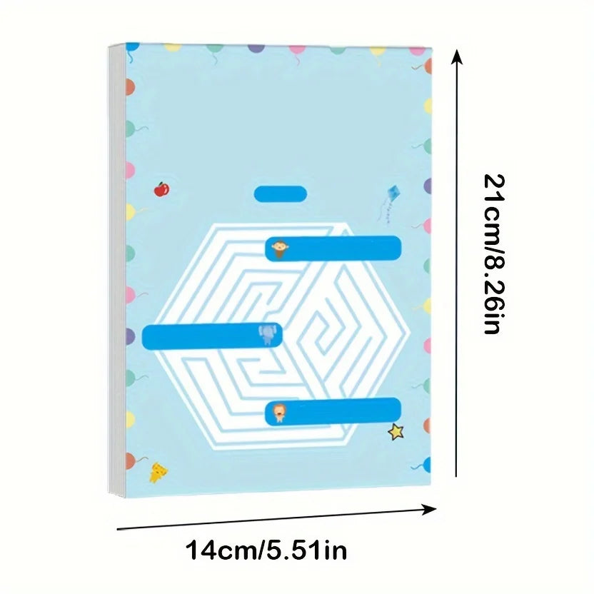 Livre de labyrinthes, entraînement à la concentration.