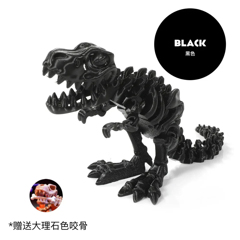 Dragon imprimé en 3D, Tyrannosaure.