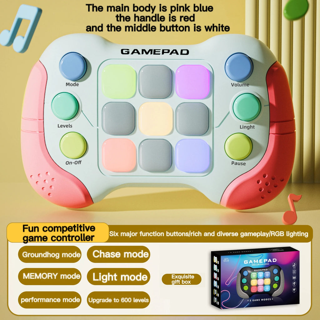 Jeu compétitif de type whac-a-mole.