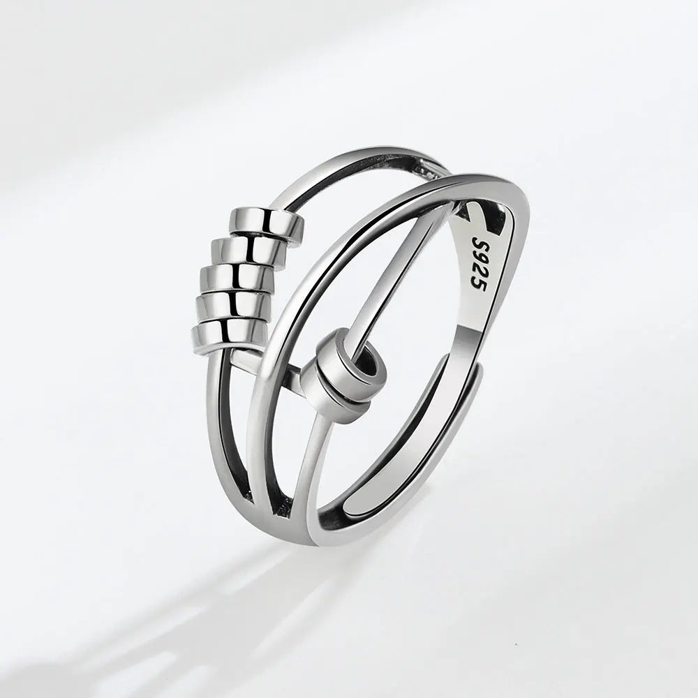 Bague anti-stress pour femme.
