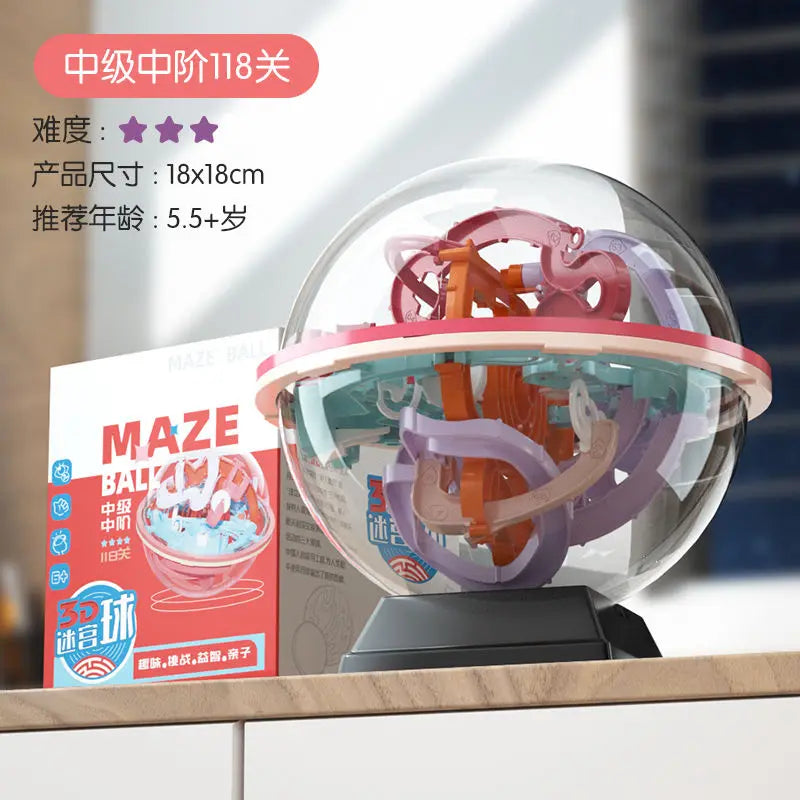 Jeu de labyrinthe 3D.