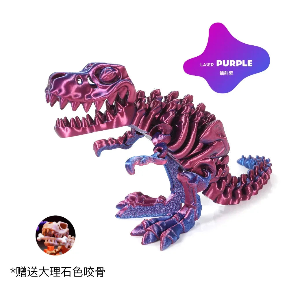 Dragon imprimé en 3D, Tyrannosaure.