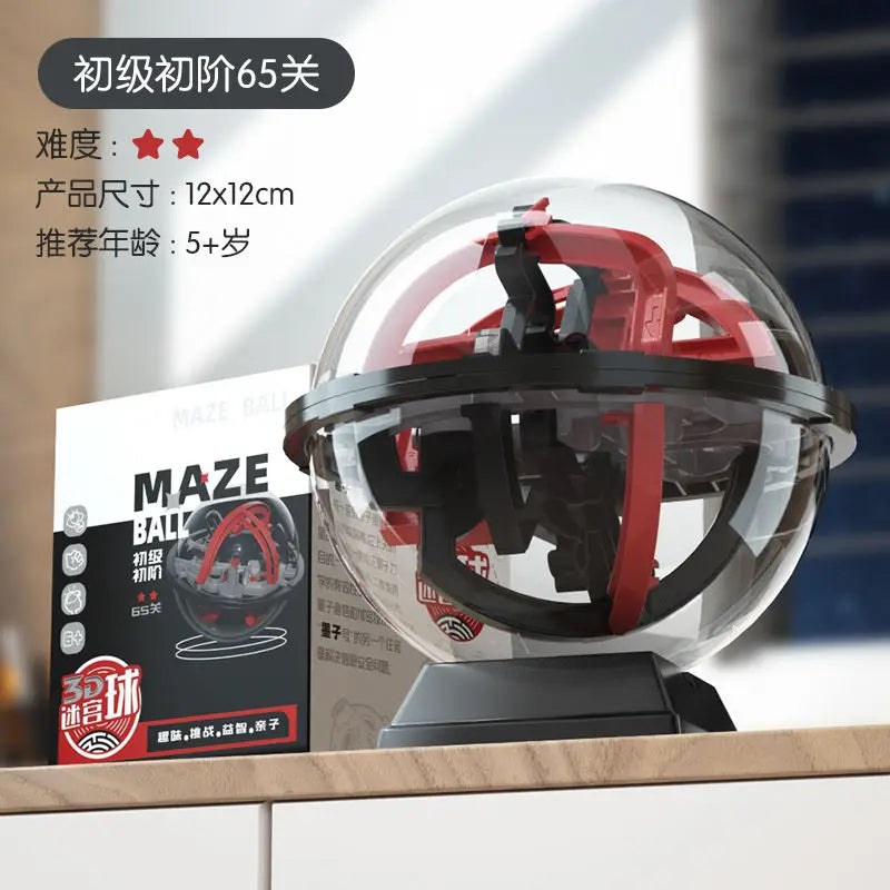 Jeu de labyrinthe 3D.