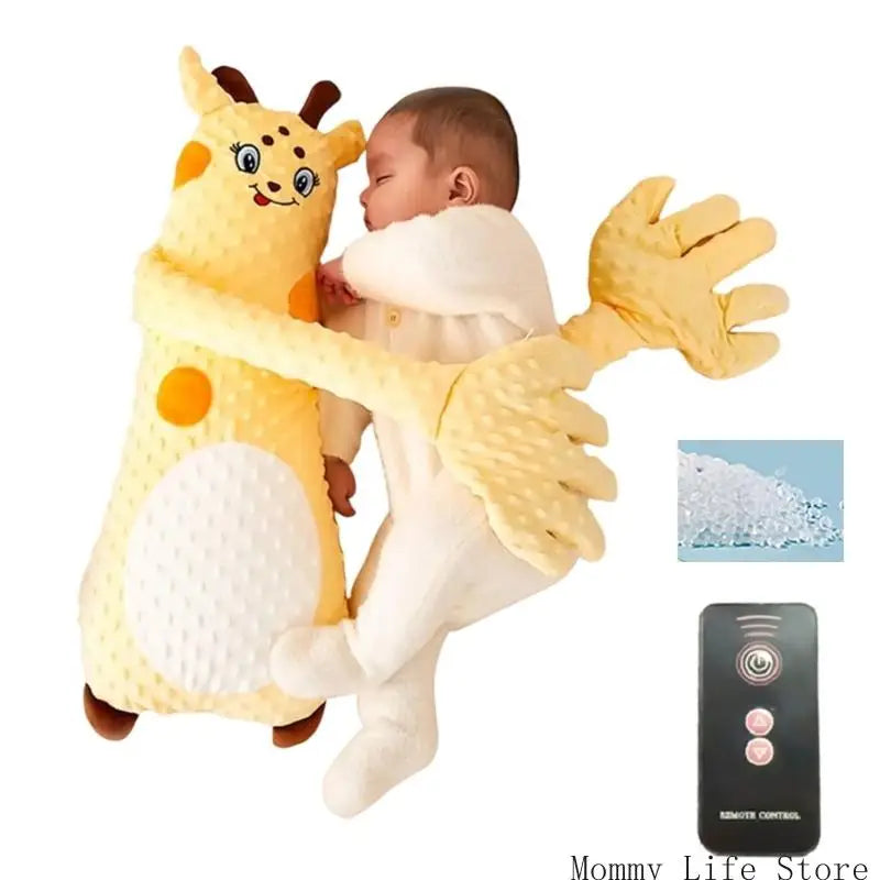 Oreiller assistant pour le sommeil des nourrissons, poupée apaisante pour bébé anxieux.