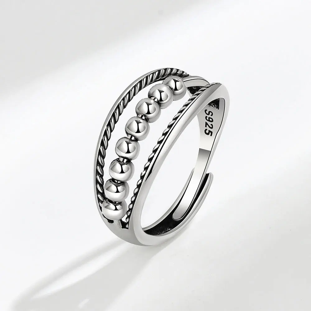 Bague anti-stress pour femme.